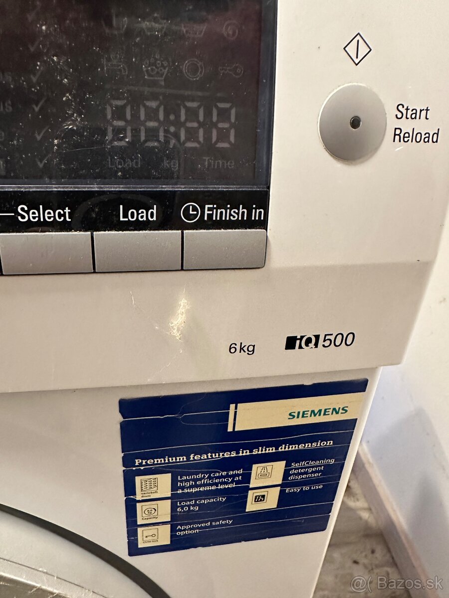 Siemens pracka 6kg uzka - 3