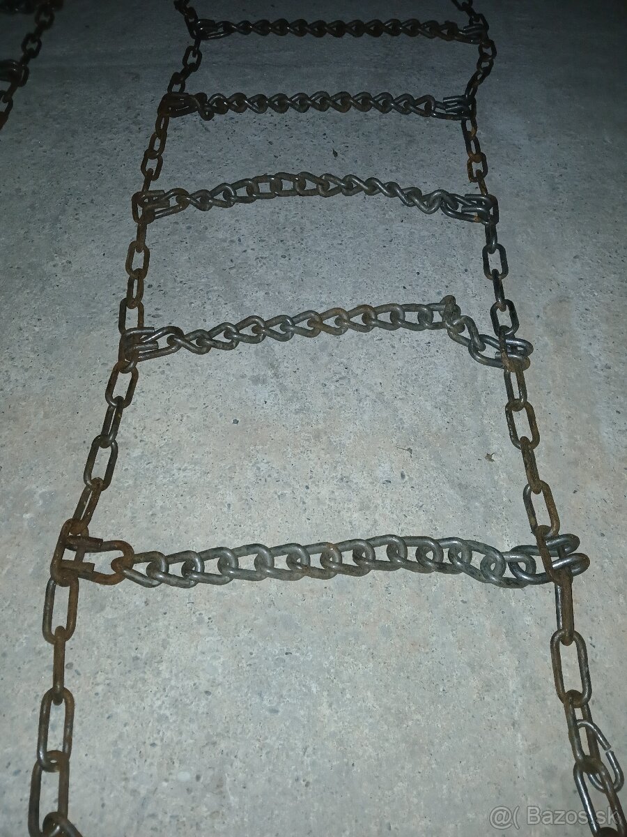 Záberové reťaze na kolesá strojov - 3