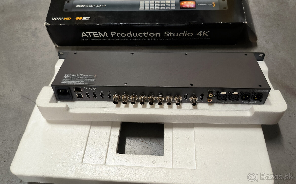 videostrižna BLACKMAGIC DESIGN ATEM PRODUCTION STUDIO 4K - 3