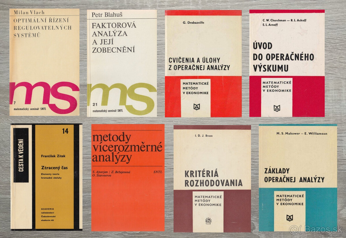 Matematika, operačná analýza, optimalizácia - 3