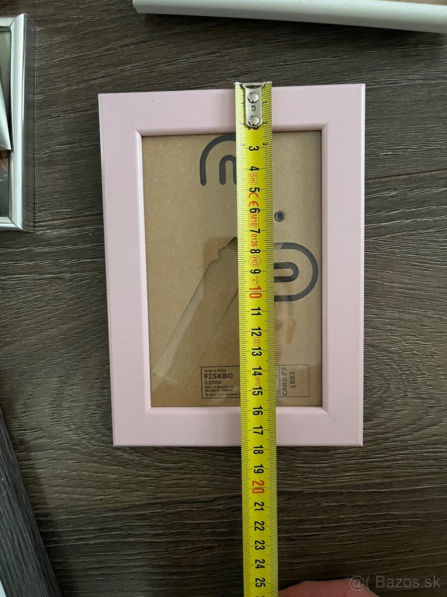 9ks fotoram, fotoramcek, ram na fotky rozne velkosti 9x13, 1 - 3