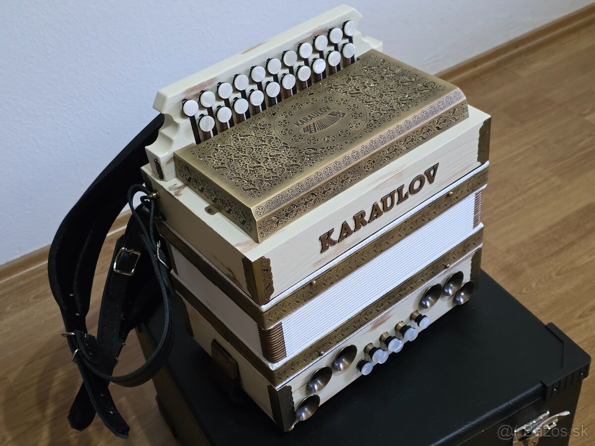 Heligónka Karalulov 2rad. CF,nová - 3