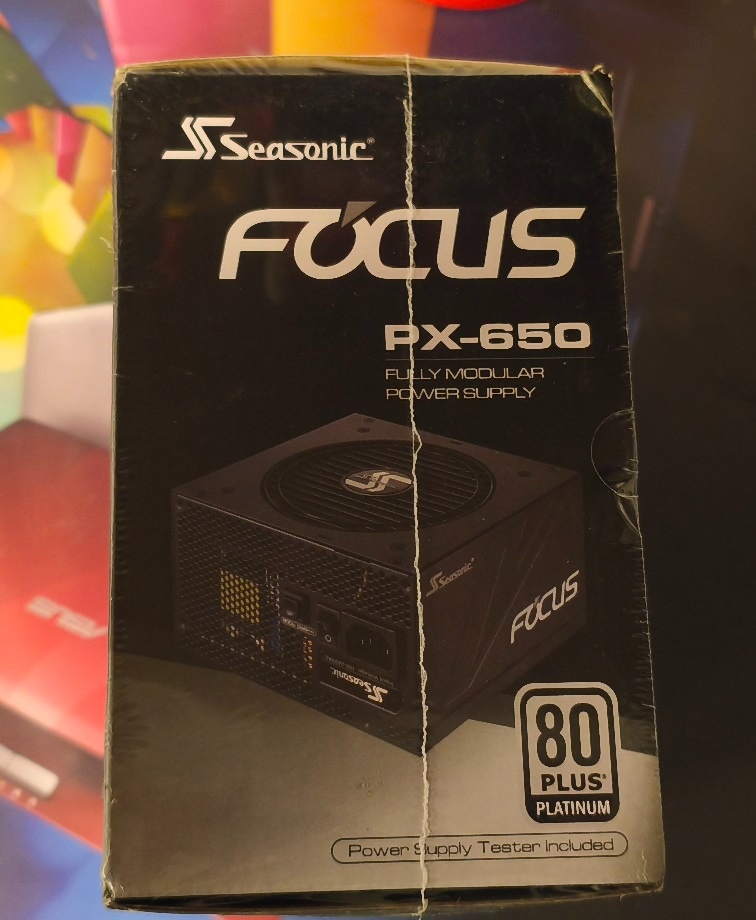 Sseasonic Focus PX-650, modulárny zdroj 650 W, 80 PLUS PLATI - 3