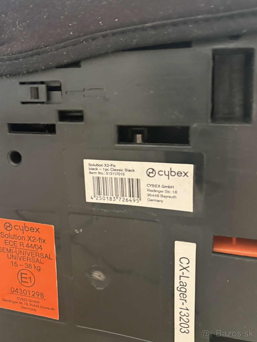 CYBEX Solution X2-Fix – detská autosedačka 15–36 kg - 3
