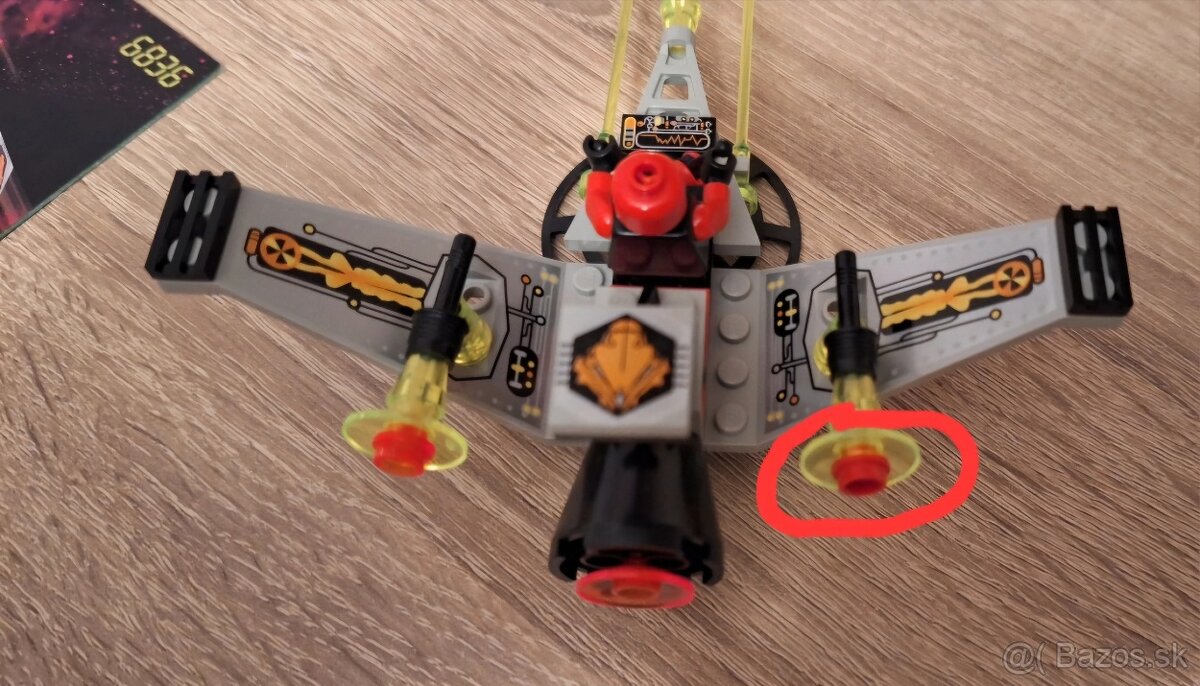 Lego Space 6836 stíhačka V-Wing - 3