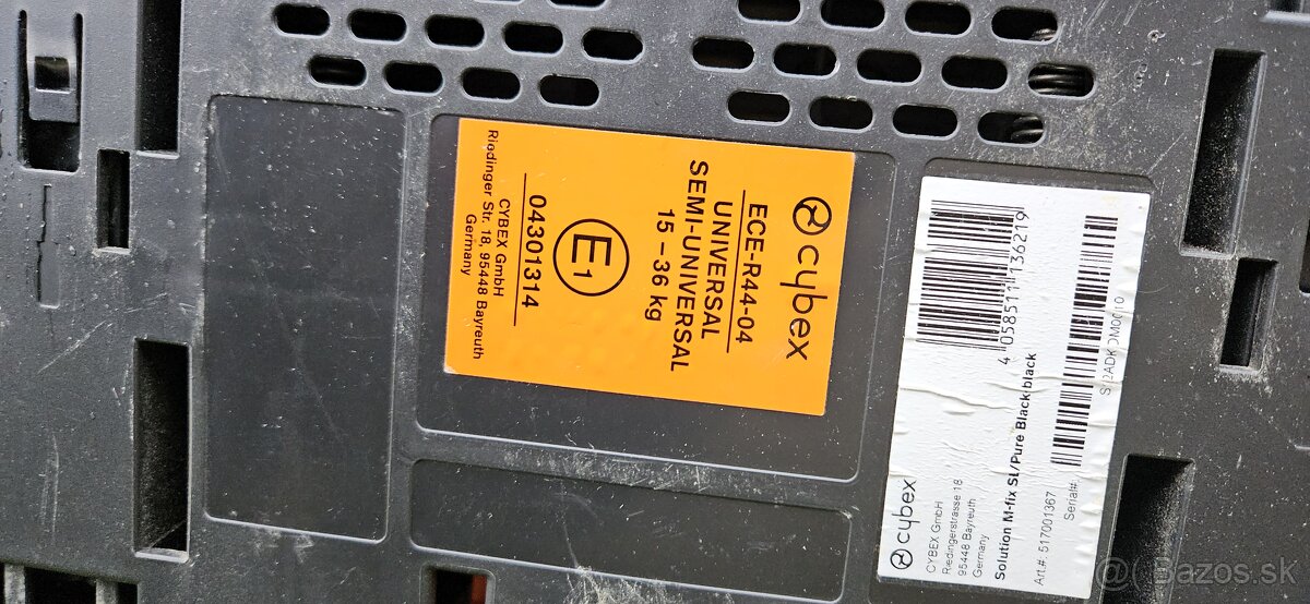 Cybex autosedacka 15 - 36kg - 3