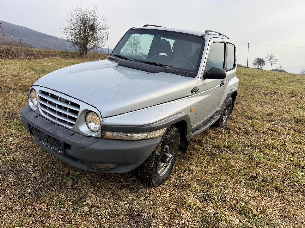 Predám ssangyong korando 2005 2.9td Mercedes - 3