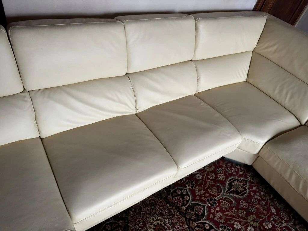 Moderní kožená sedací souprava ve tvaru "U", 3299 - 3