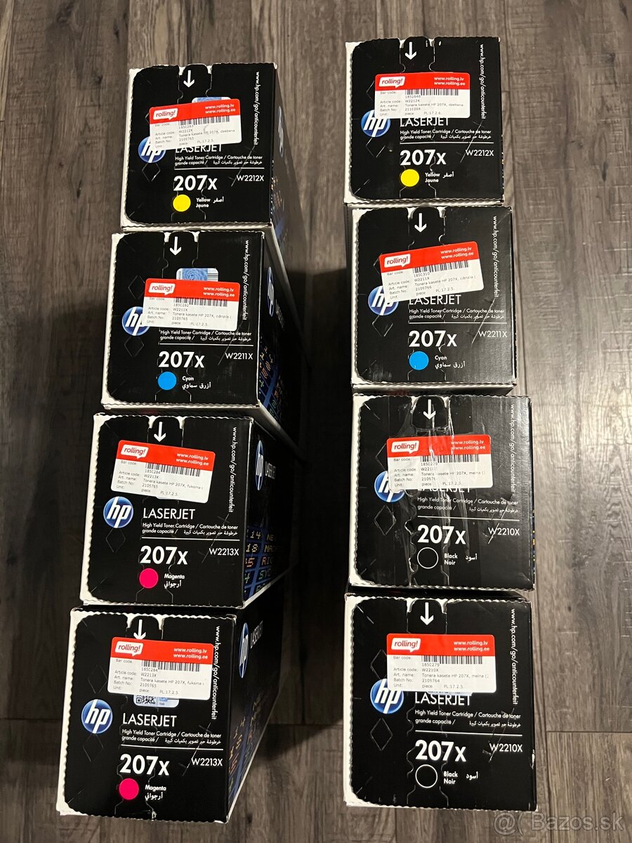 Original HP Toner W2210X,W2211X,W2212X,W2213X ( 207X) - 3