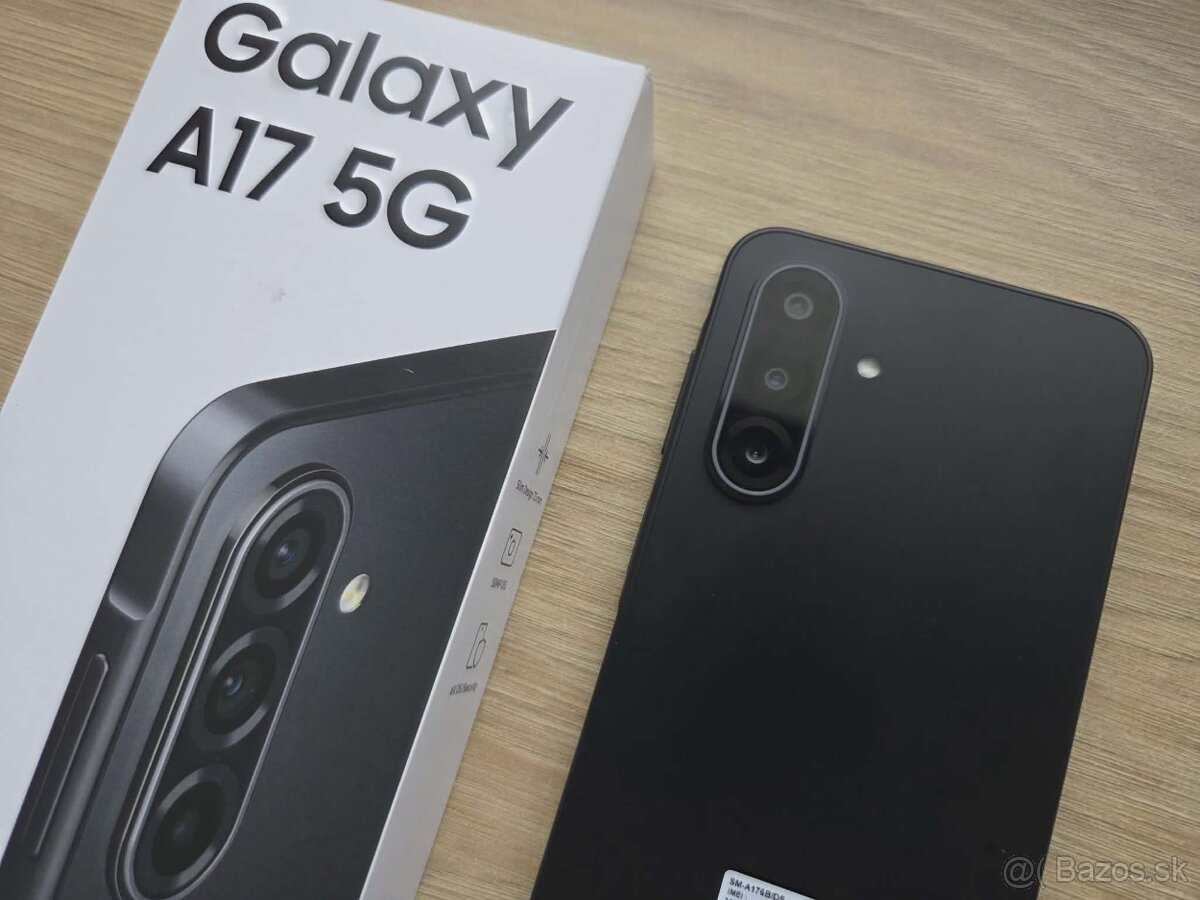 Samsung Galaxy A17 5G 4 GB/128 GB Black, top, zaruka - 3
