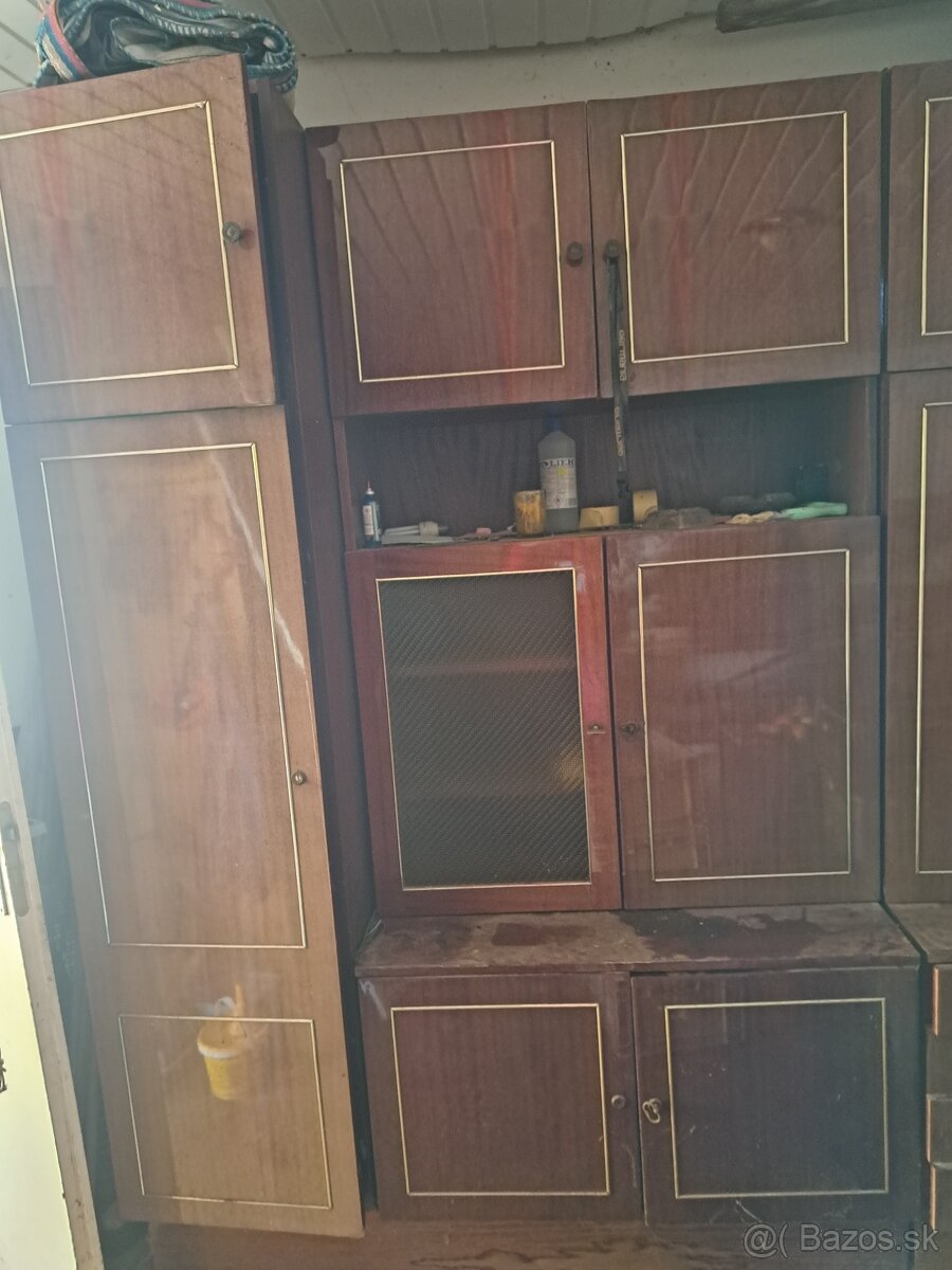 Antik obývacia stena - 3