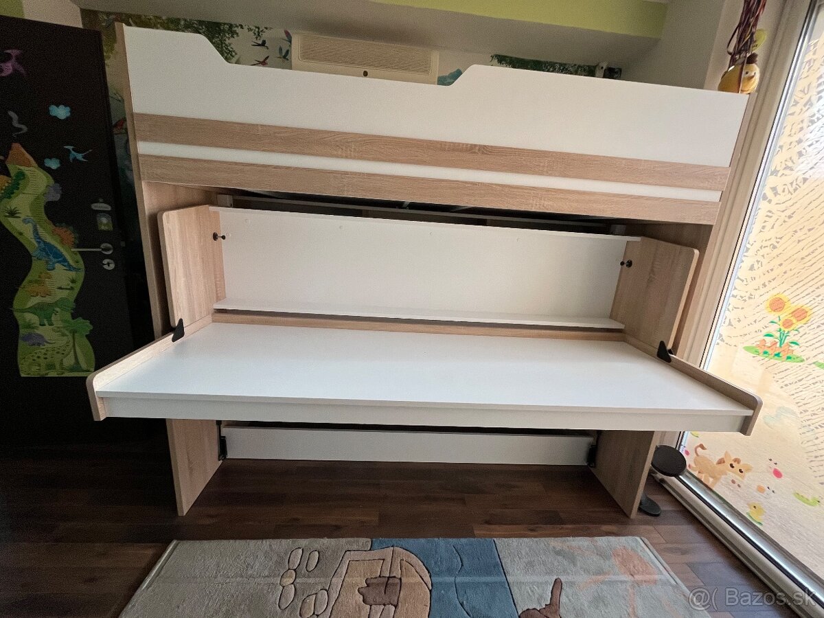 Detská multifunkčná poschodová posteľ City - 3