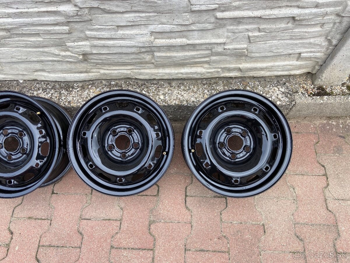 5x100 R14 plechové disky - 3