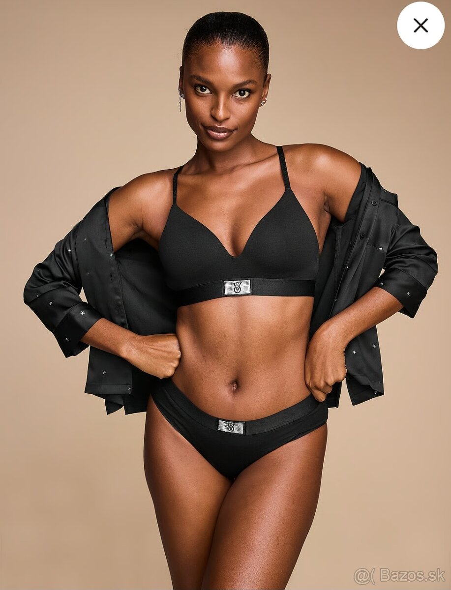 VS Shine Patch Lightly Lined Wireless Bra - 3