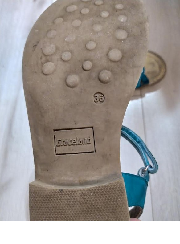 Sandále dievčenské veľ. 36 - 3