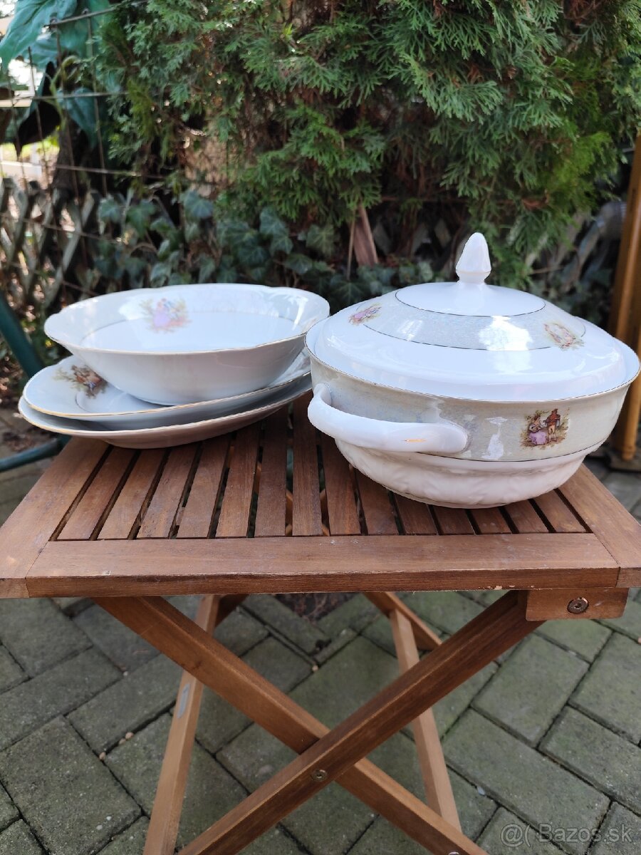 Starý porcelánový servis - 3