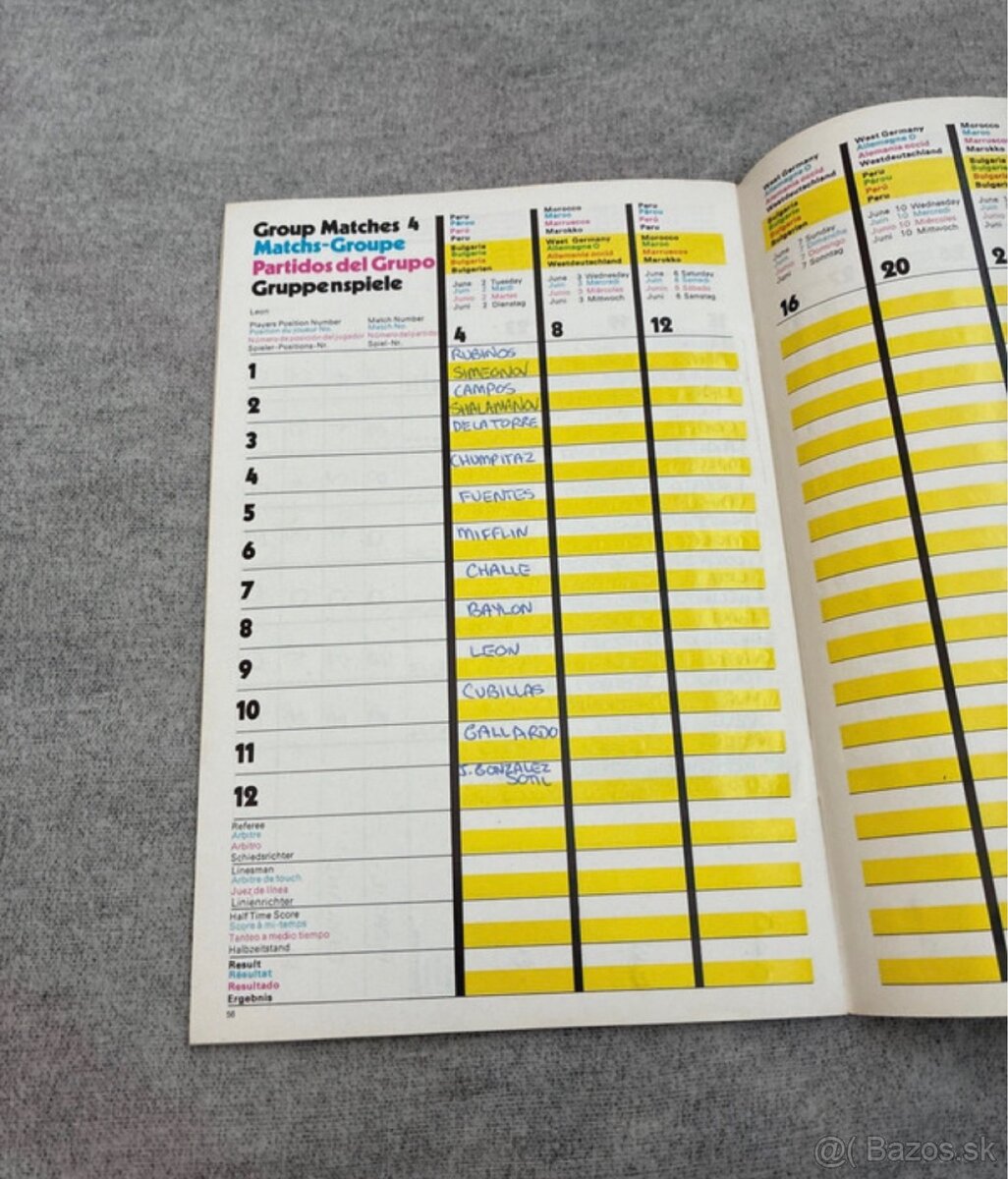 1970 FIFA World Cup – Official Programme (Mexico 70). - 3