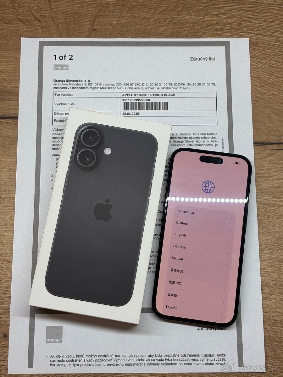 iPhone 16 128GB Black - 3