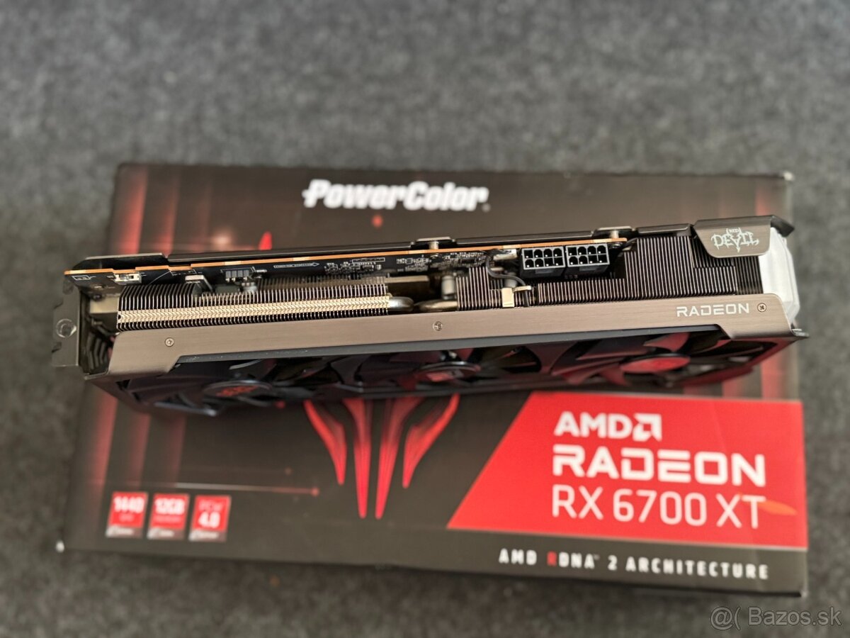 🔥 Predám grafickú kartu PowerColor Radeon RX 6700 XT - 3