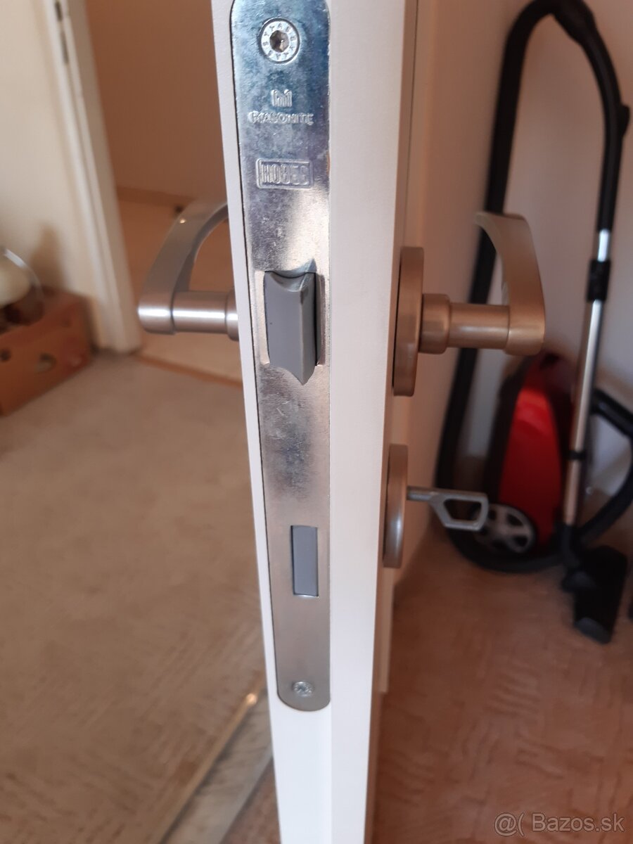 Biele interierove presklene dvere - 3