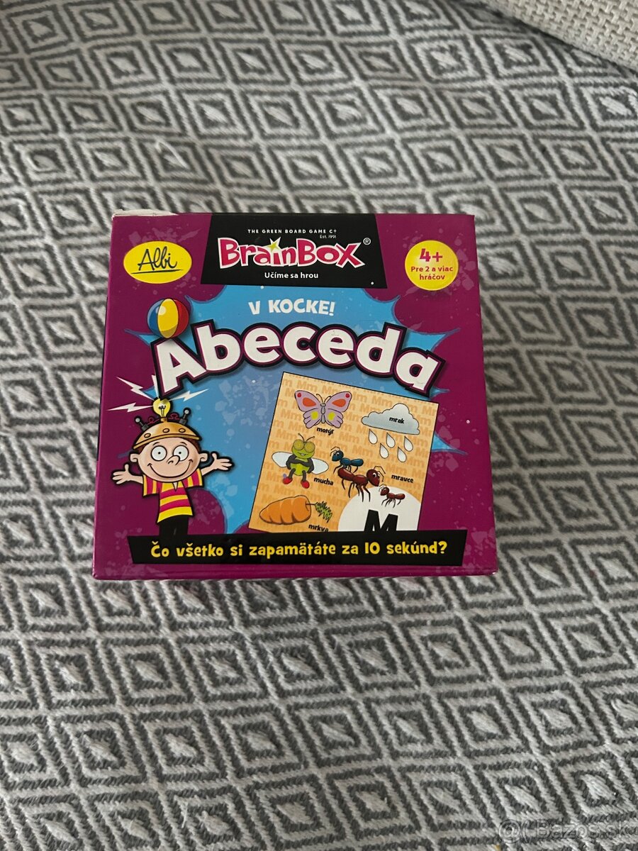 Hra BrainBox Abeceda - 3