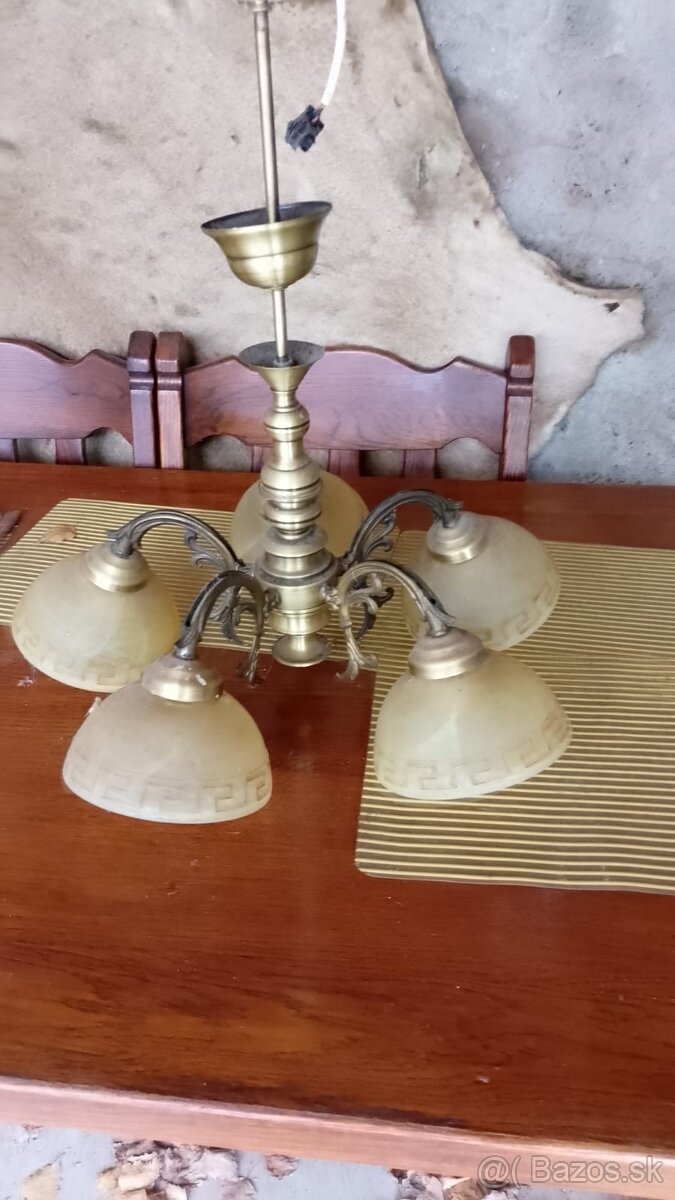 Mosadzný luster - 3