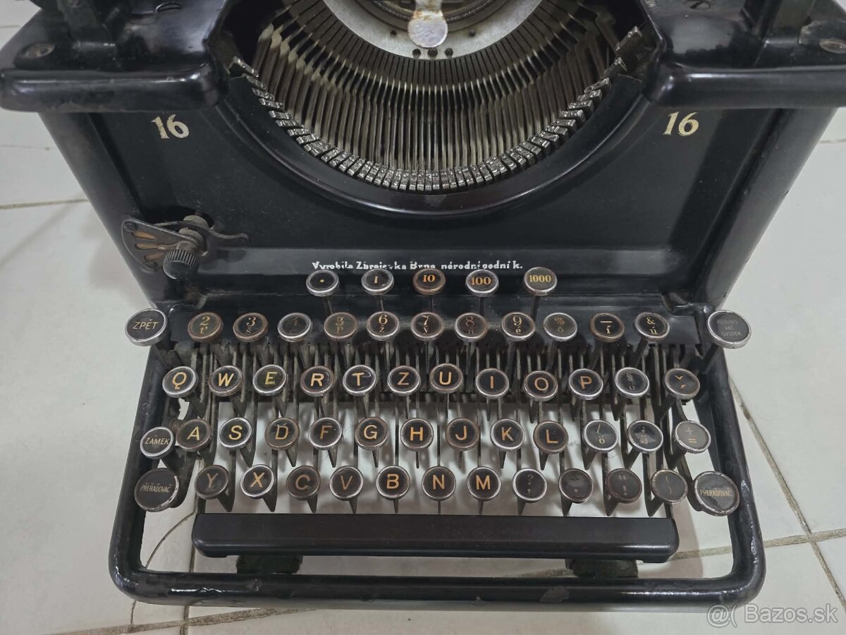 Starožitný písací stroj Remington - 3