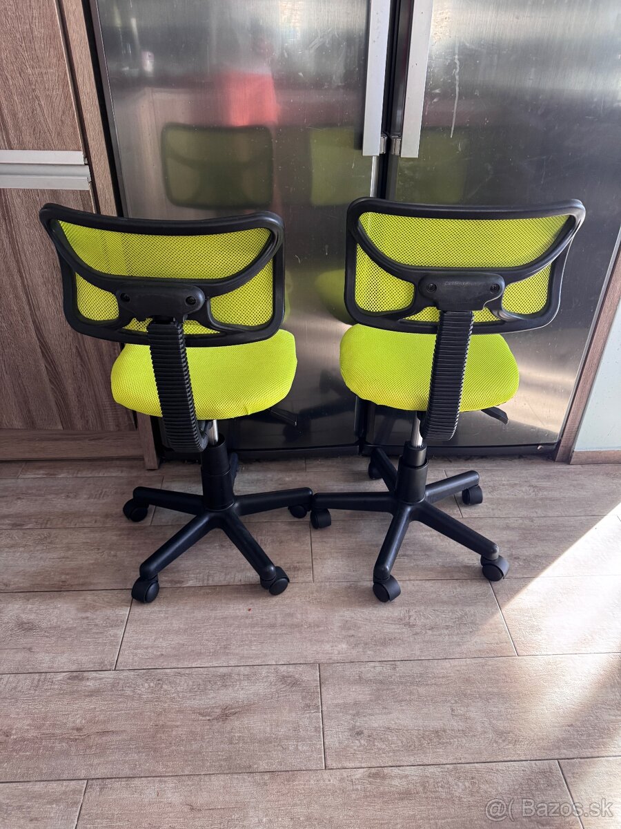 2x detská kancelárska stolička - 3