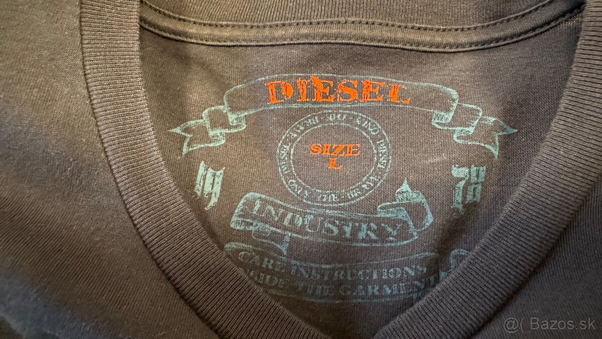 Predám pánske tričko Diesel - 3