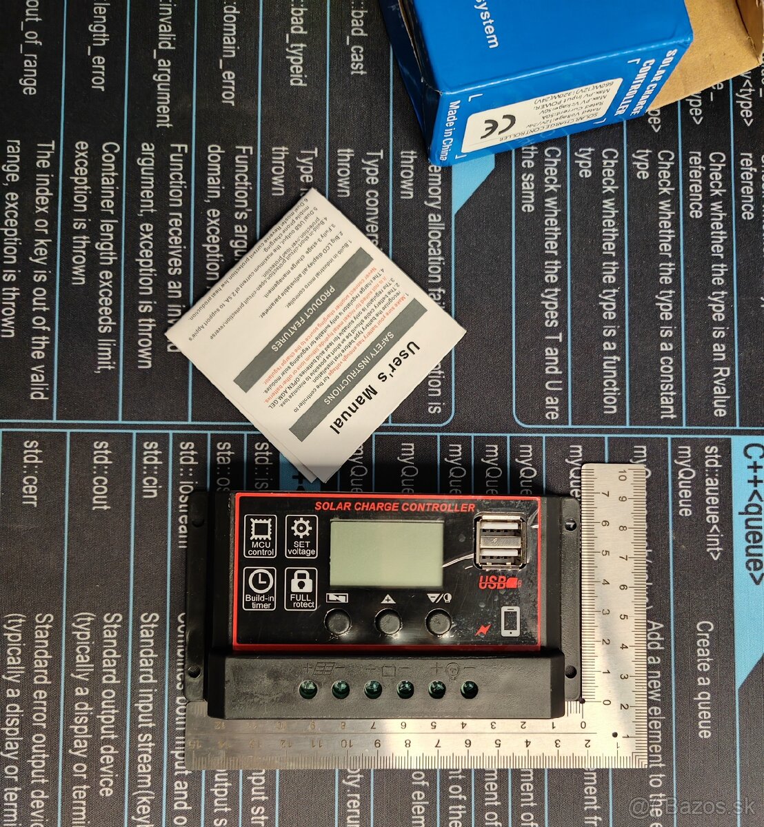 Predám nové 50A PWM regulátory - 3