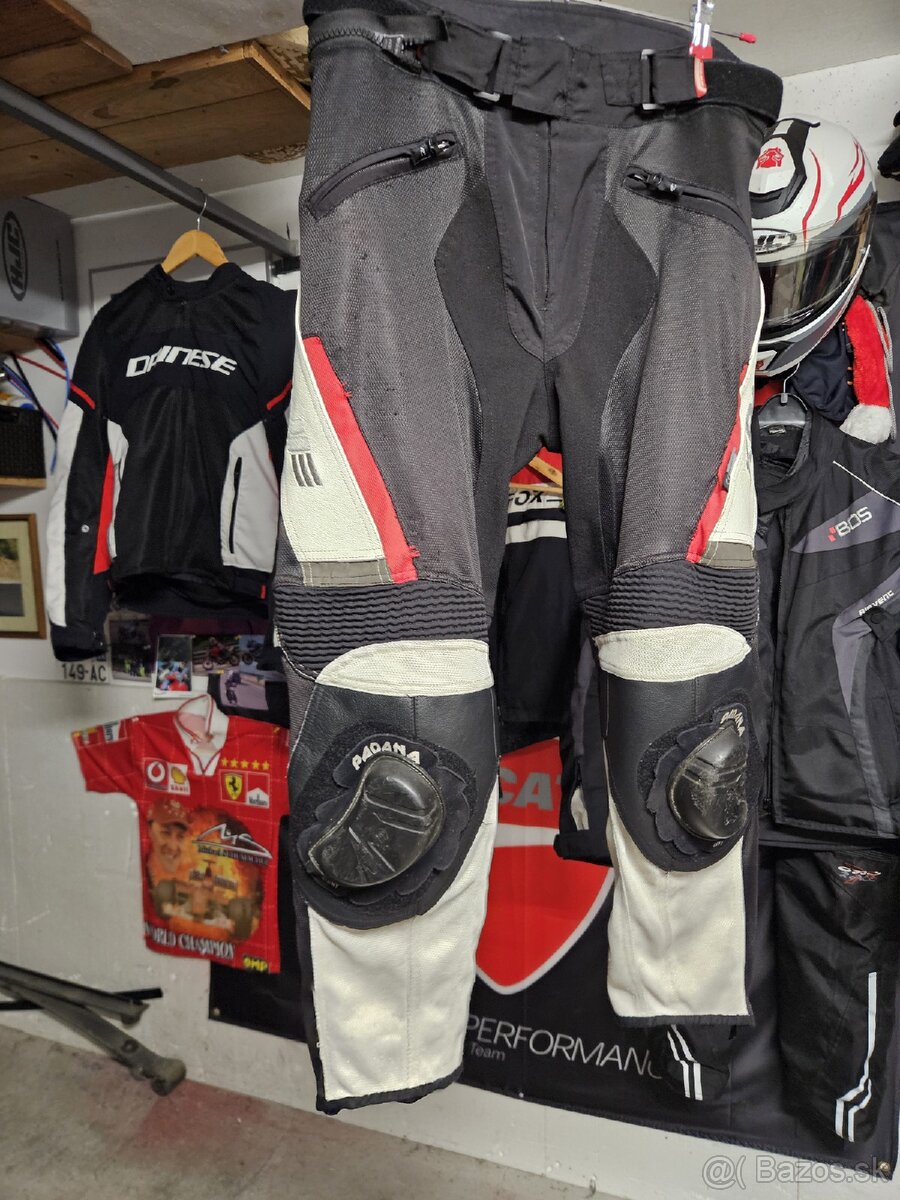 Textilné nohavice s kožou Komine L /52 - 3