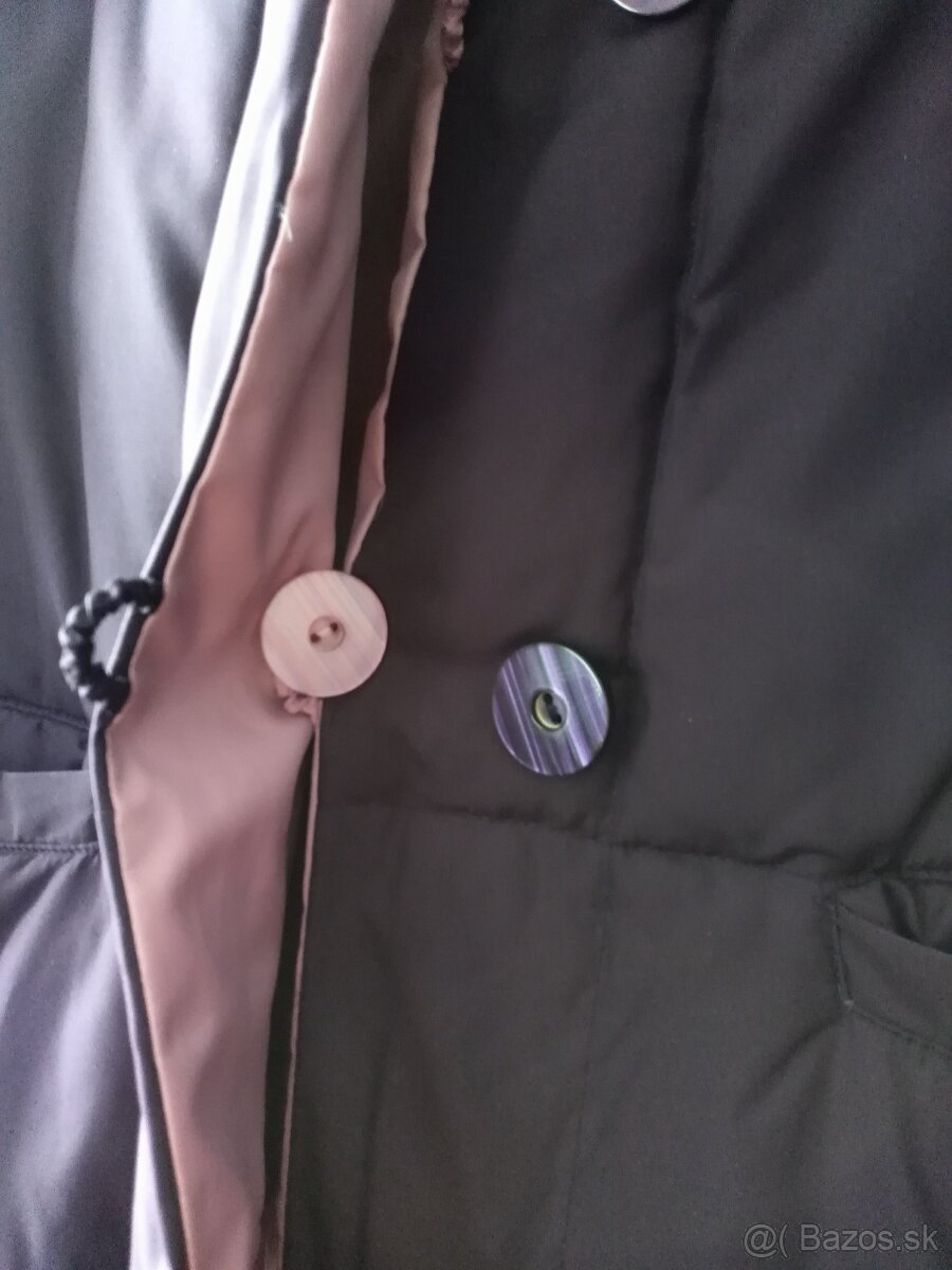dlhý vetrovkovy kabát - - 3