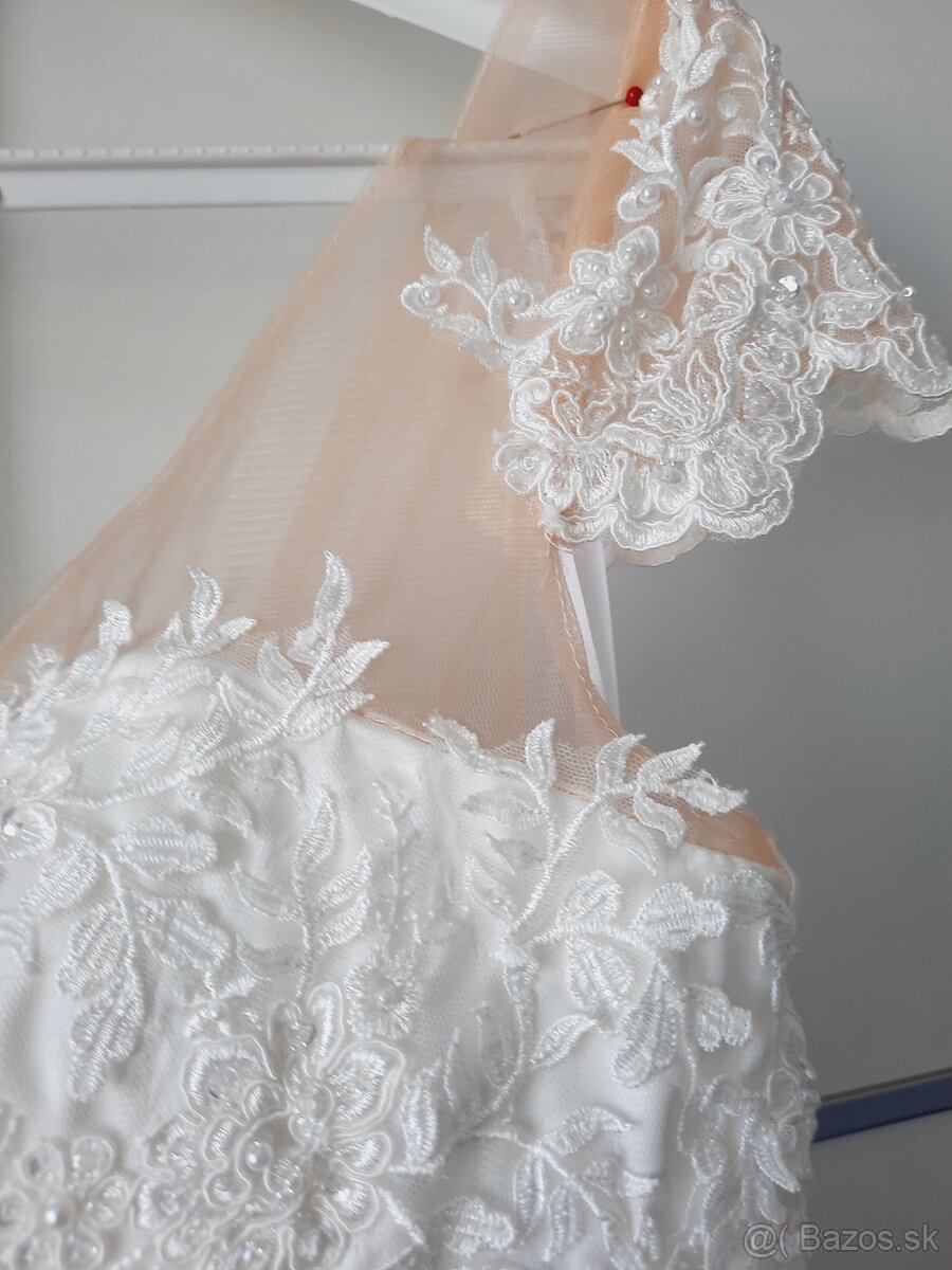 Svadobne šaty veľ. 44-48 - 3