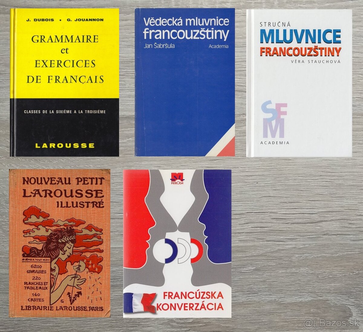 Učebnice, slovníky a jazykové knihy z francúzštiny - 3