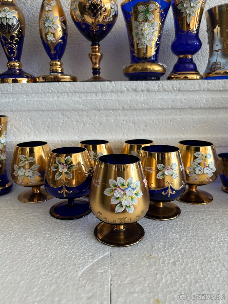 Borske novovorske modre sklo vysoky smalt - 3