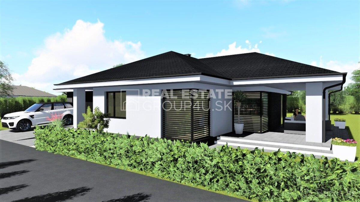 MODERNÝ 5-IZ. BUNGALOV S GARÁŽOU A S POZEMKOM - OVČIARSKO - 3