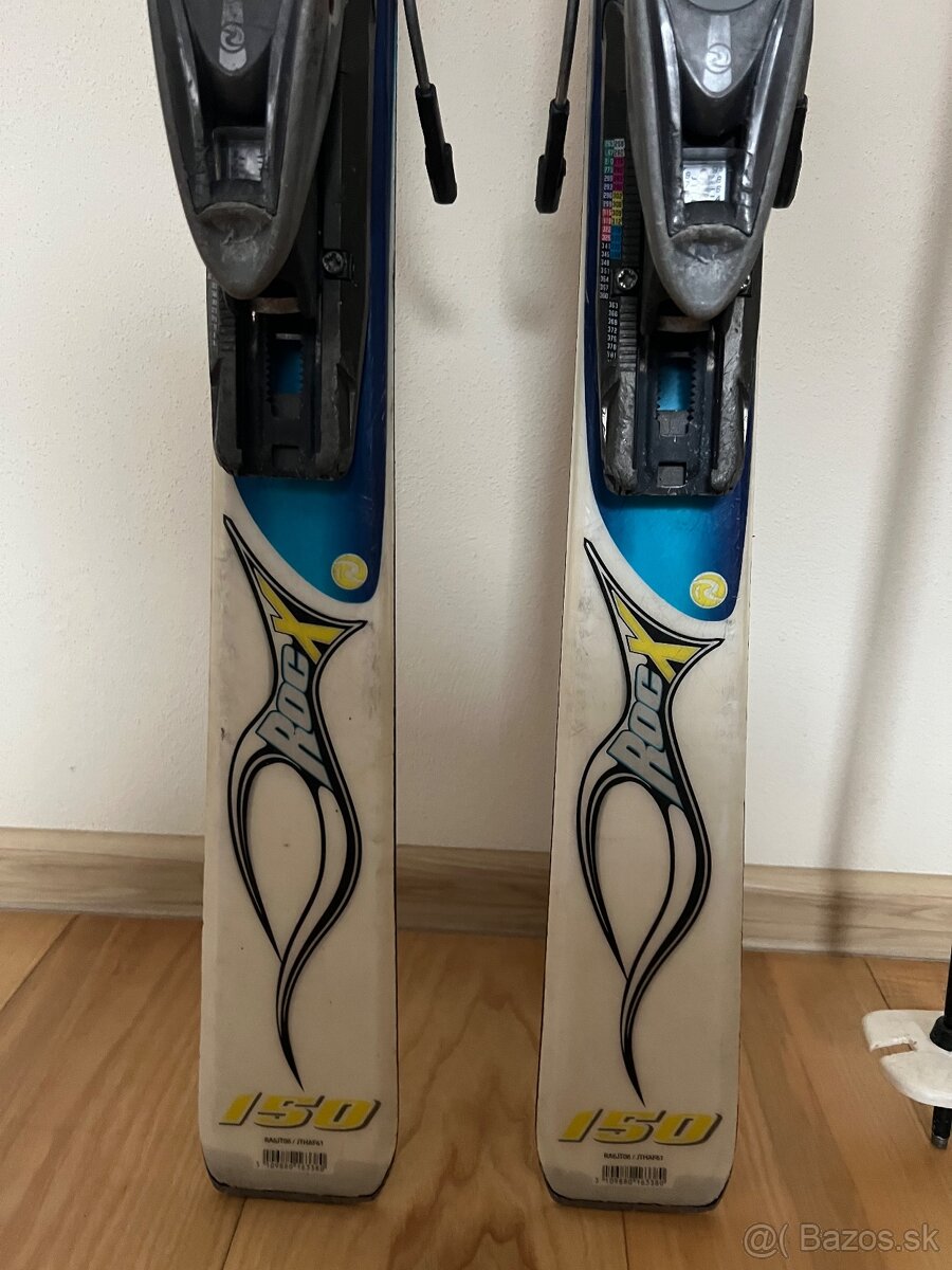 Lyže Rossignol 150 + lyžiarky Dolomite č.38 - 3