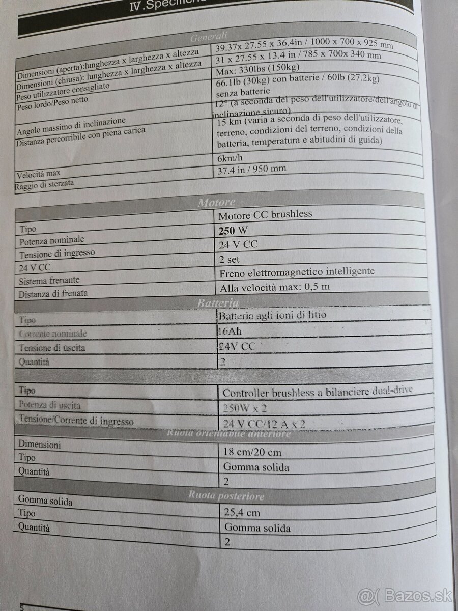 Invalidný elektrický vozík - 3