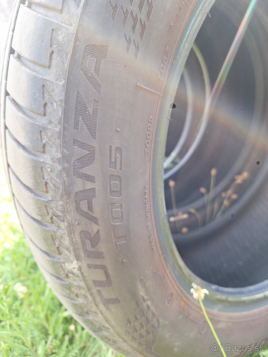 Predám letné pneumatiky Bridgestone Turanza 205/55 R16, dezé - 3