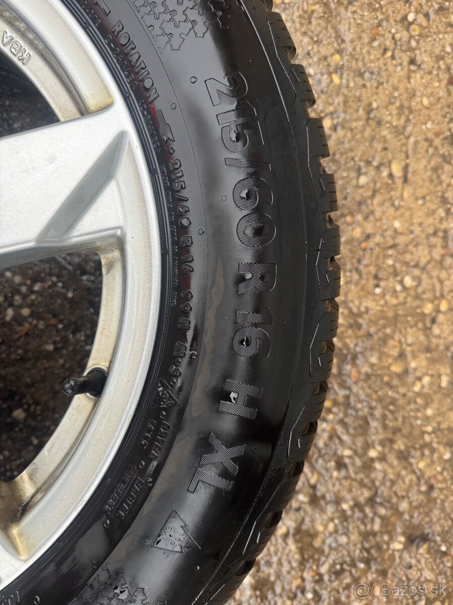 Continental 215/60 R16 5x112 r16 zimne Dot 2024 - 3