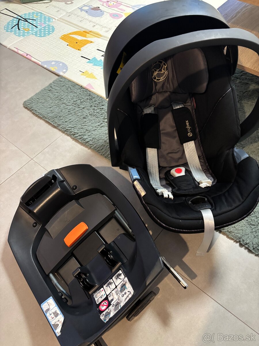 vajíčko cybex aton 5 s izofixom base 2 fix - 3