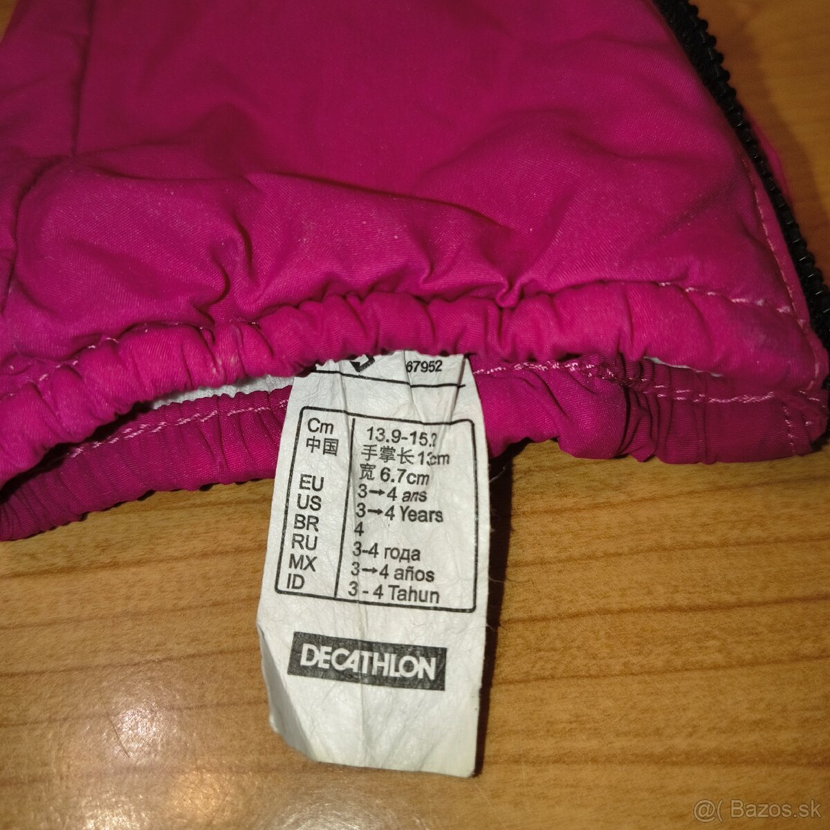 Detské rukavice 3-4 roky - 3