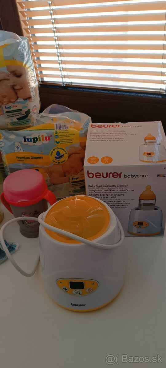 Balík odsávačka, fľaše a ohrievač mlieka - 3