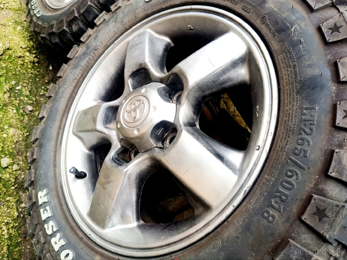 Toyota Land Cruiser J100 J200 sada kolies R18 - 3