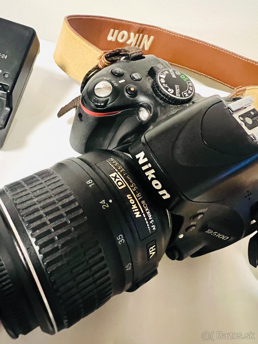 Nikon D5100 18-55mm 2x batéria - 3