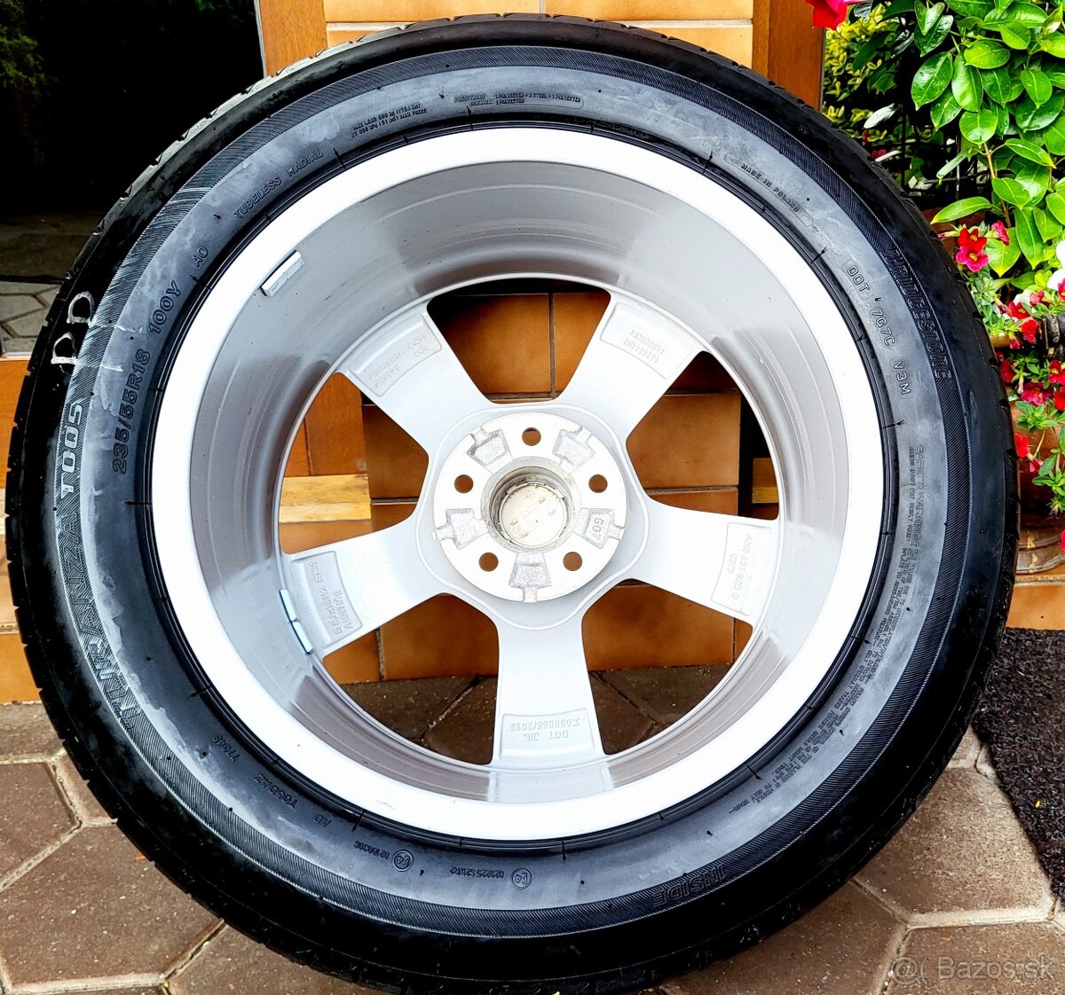 alu R18 5x112 orig. Audi, pneu 235/55, / + Seat, Škoda, VW - 3