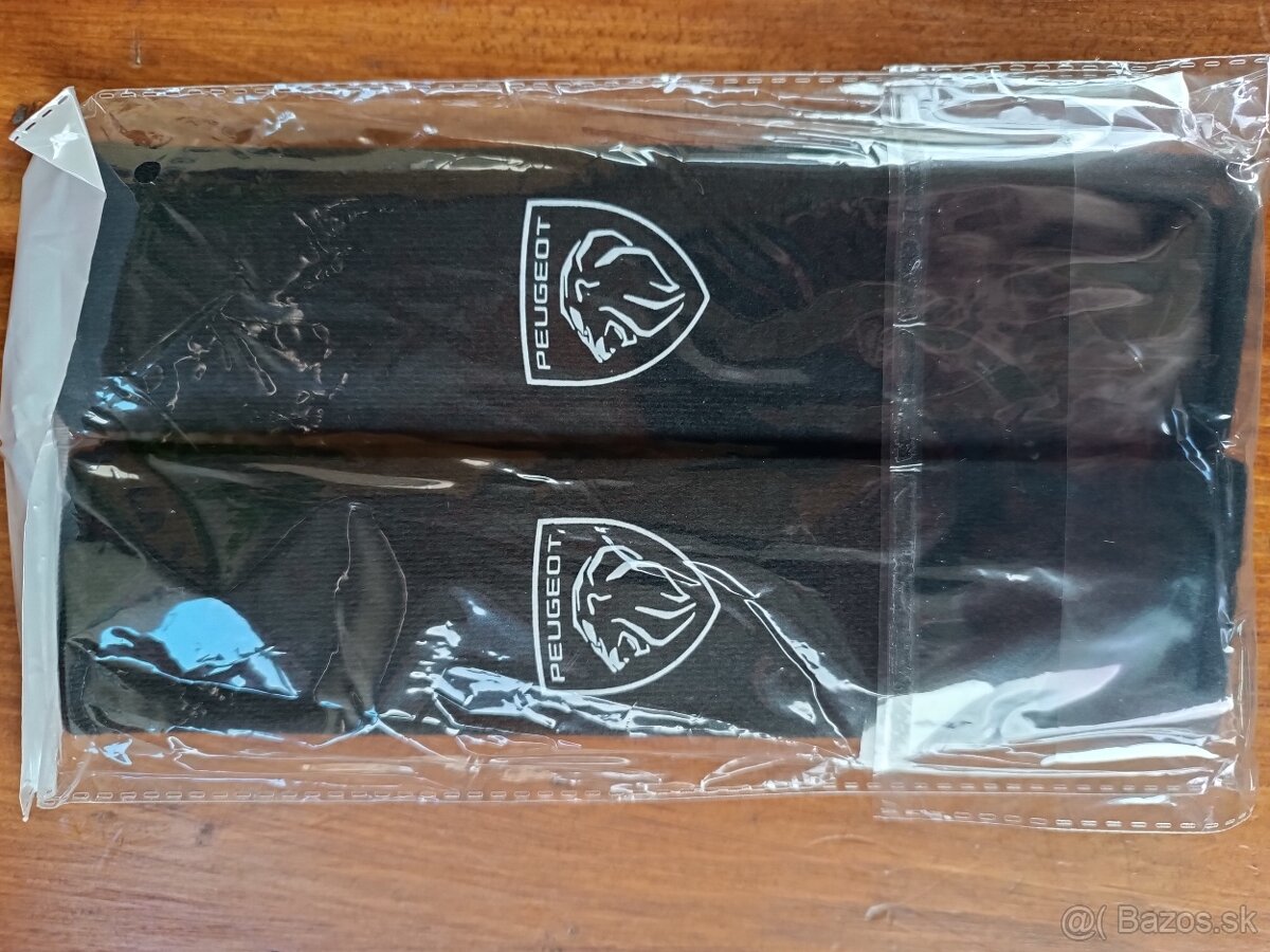 Predám návleky na bezpečnostný pas s logom Peugeot - 3