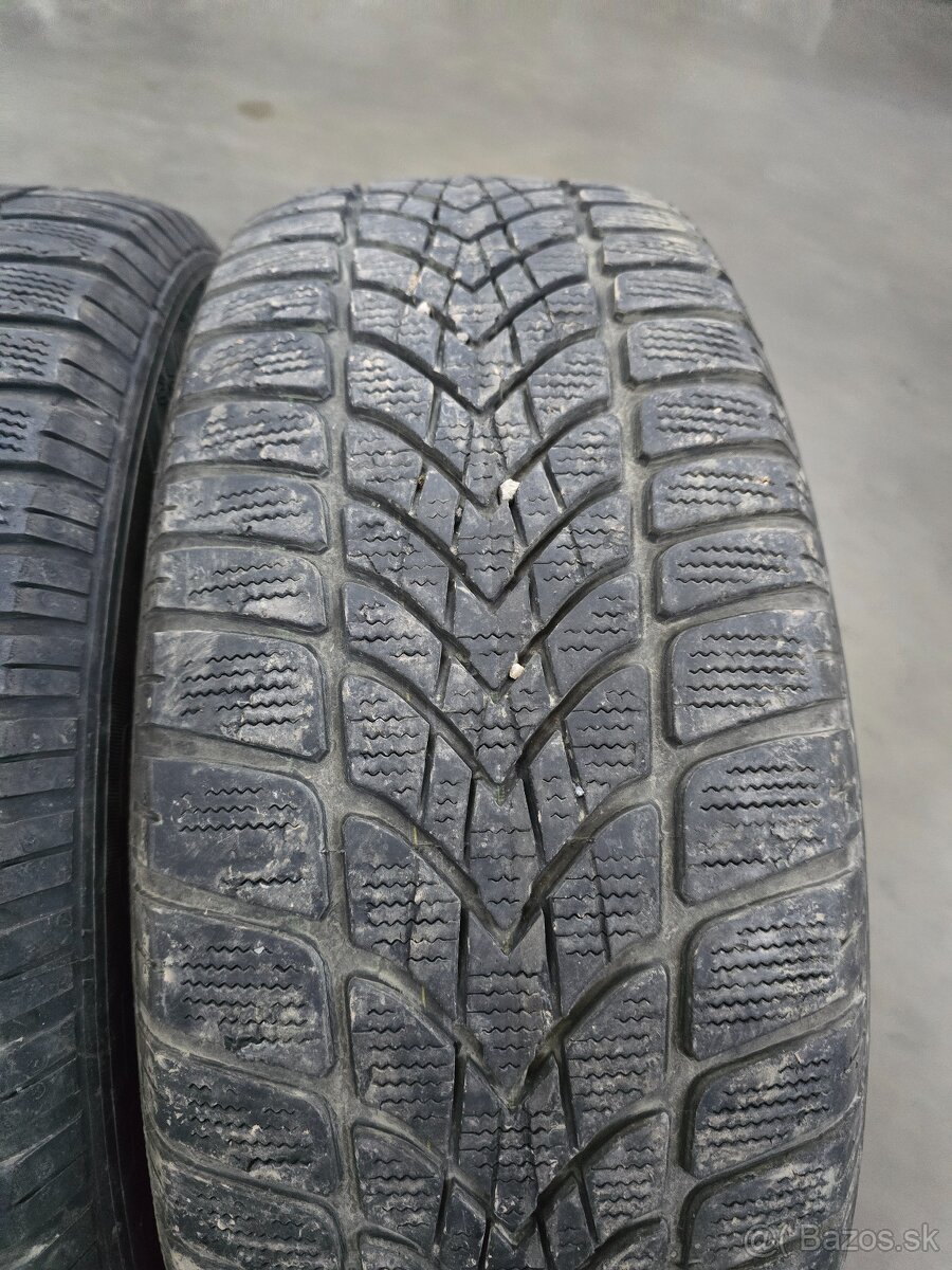 Predam zimne pneu 205/60 R16 dunlop - 3