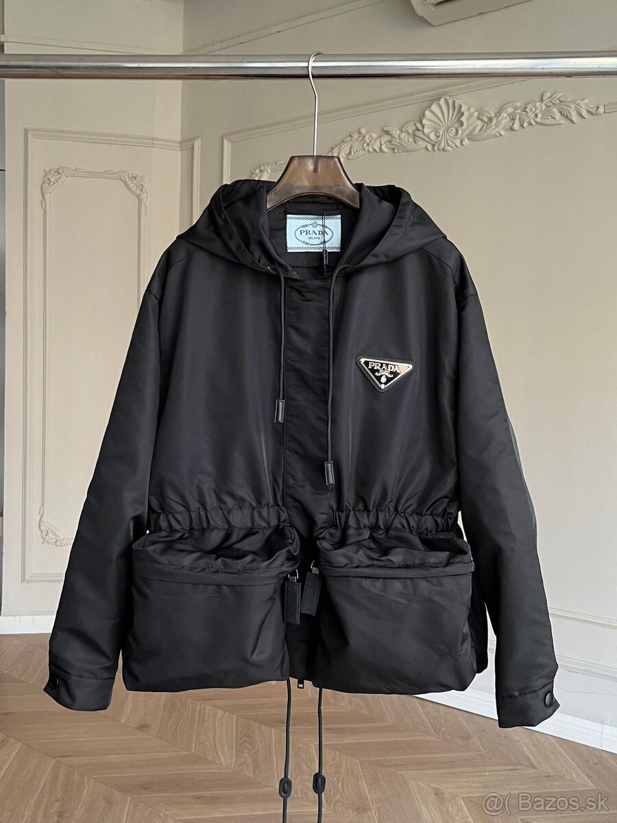 PRADA NYLON HOODIE JACKET AUTHENTIC - 3