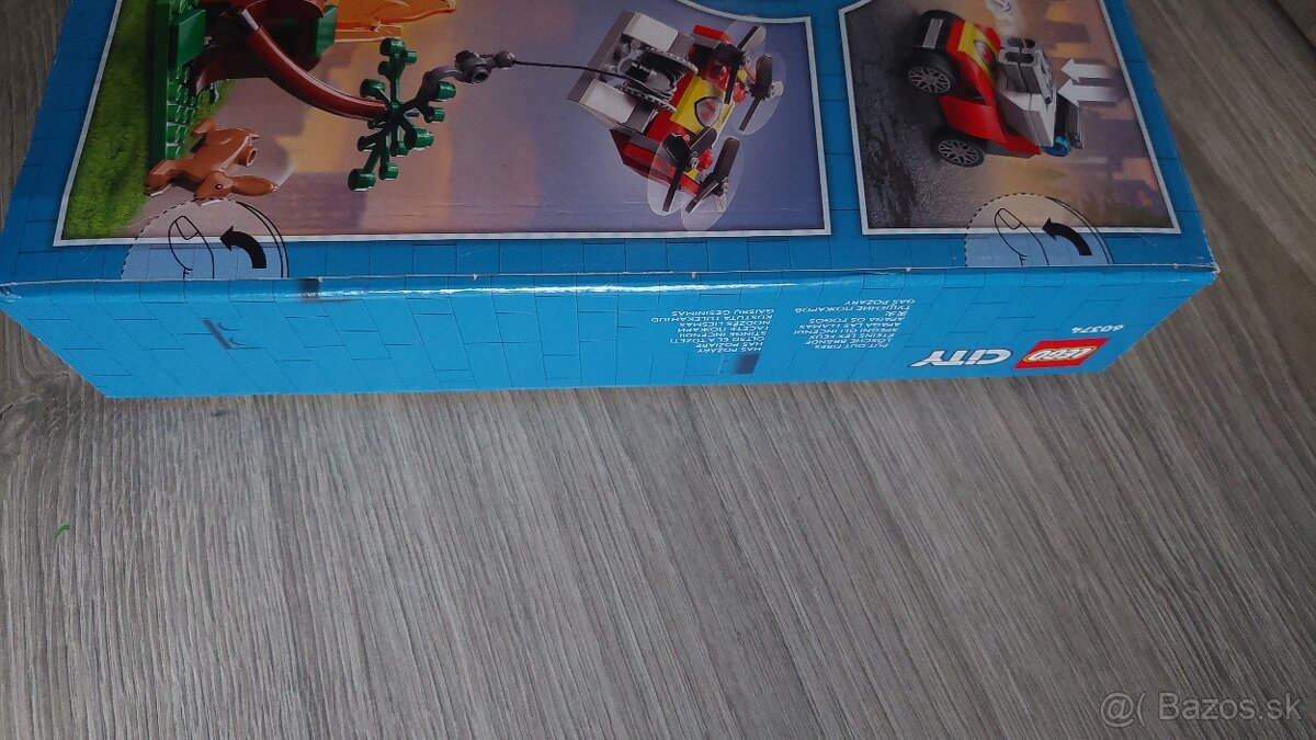 Lego city 60374 hasicske auto - 3